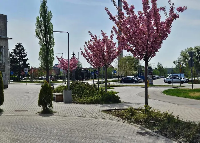 Artystyczna Przestrzen Przy Zabytkowym Dworcu Илава